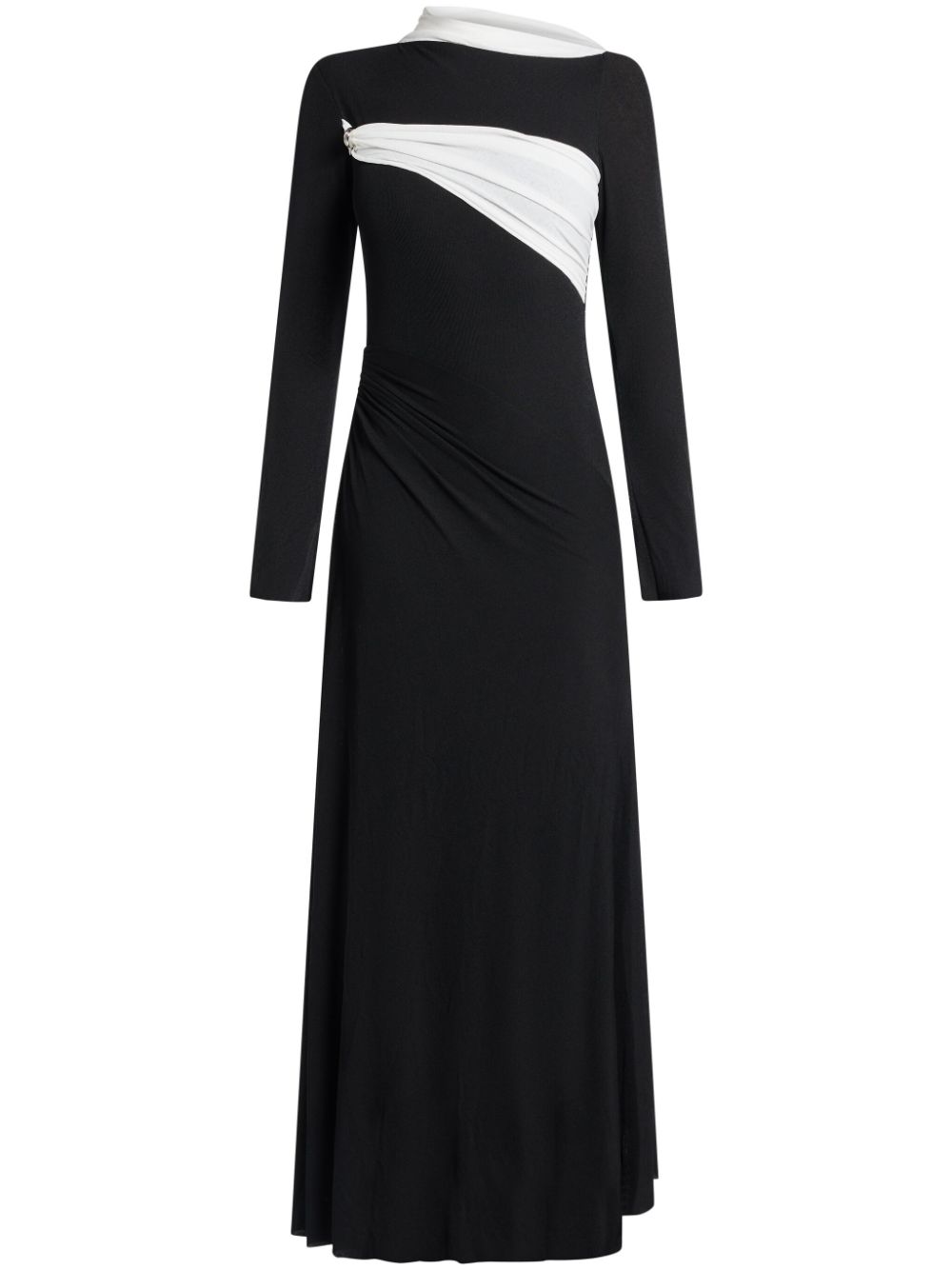 CHATS BY C.DAM Mina Al Sheikhly maxi dress - Black von CHATS BY C.DAM