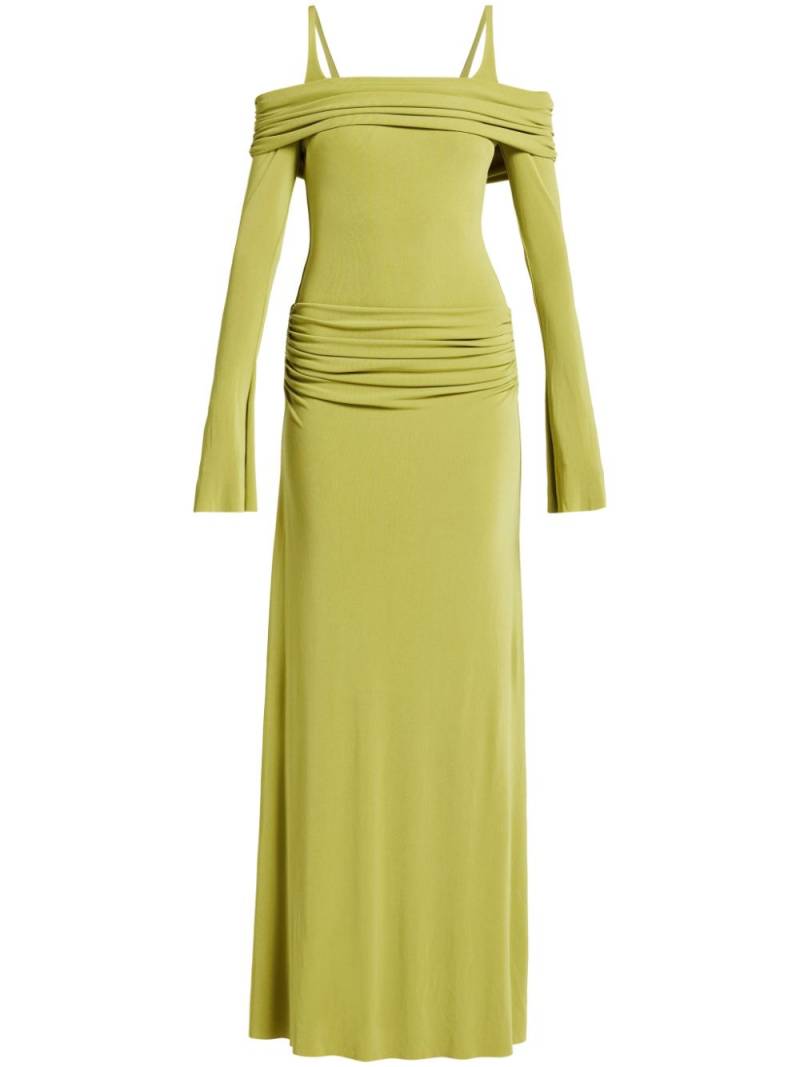 CHATS BY C.DAM Rosa maxi dress - Green von CHATS BY C.DAM