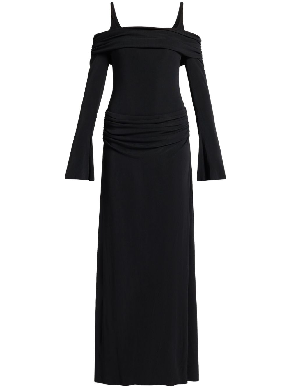 CHATS BY C.DAM Rosa maxi dress - Black von CHATS BY C.DAM