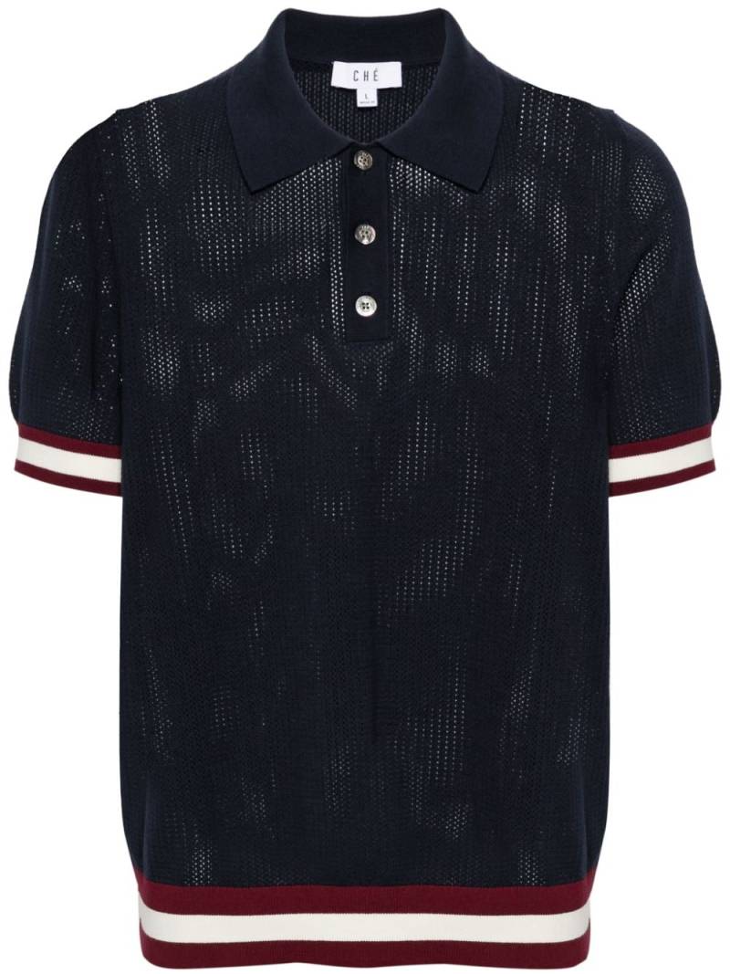 CHÉ Quinn polo shirt - Blue von CHÉ