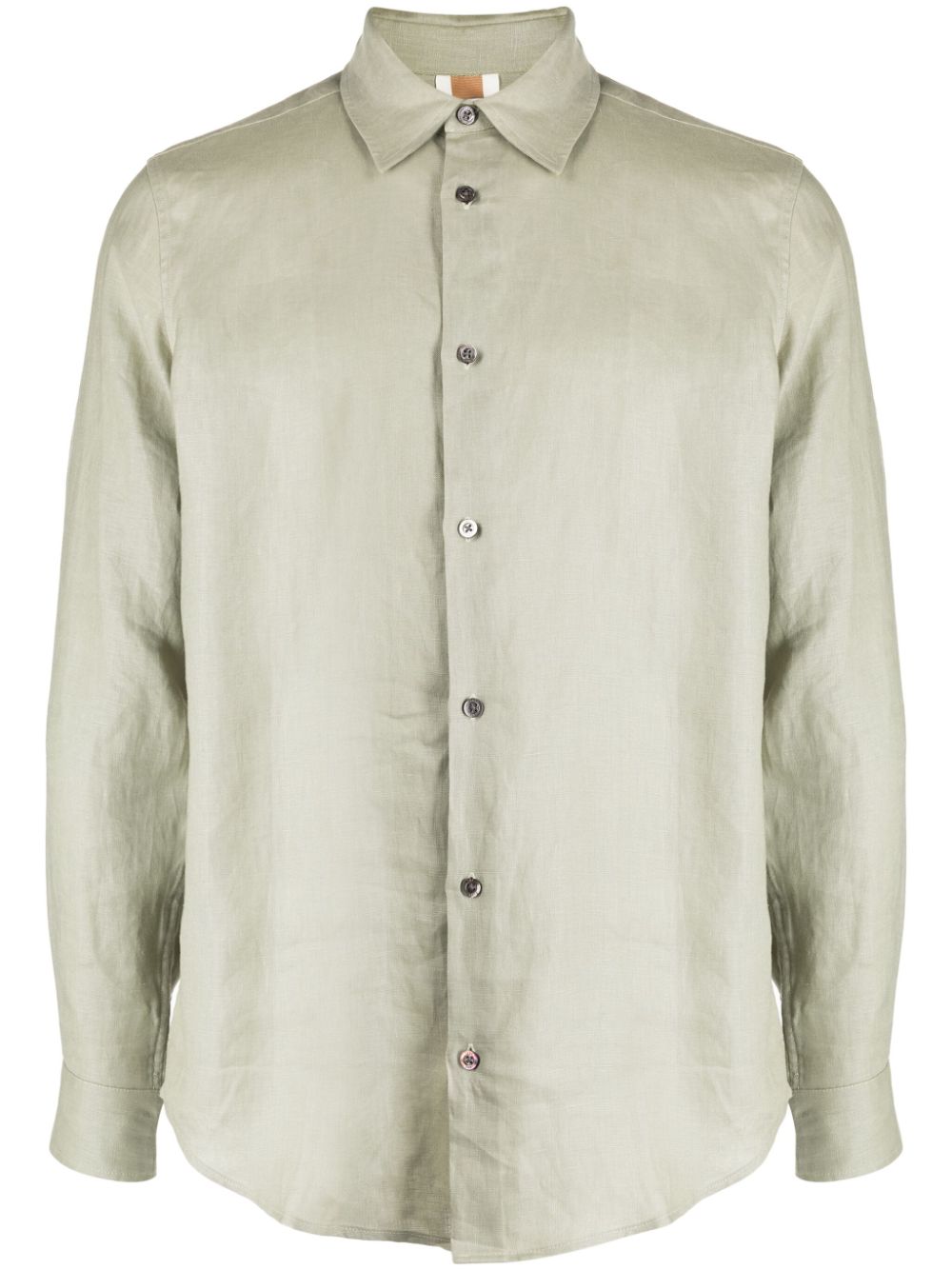 CHÉ button-up linen shirt - Green von CHÉ