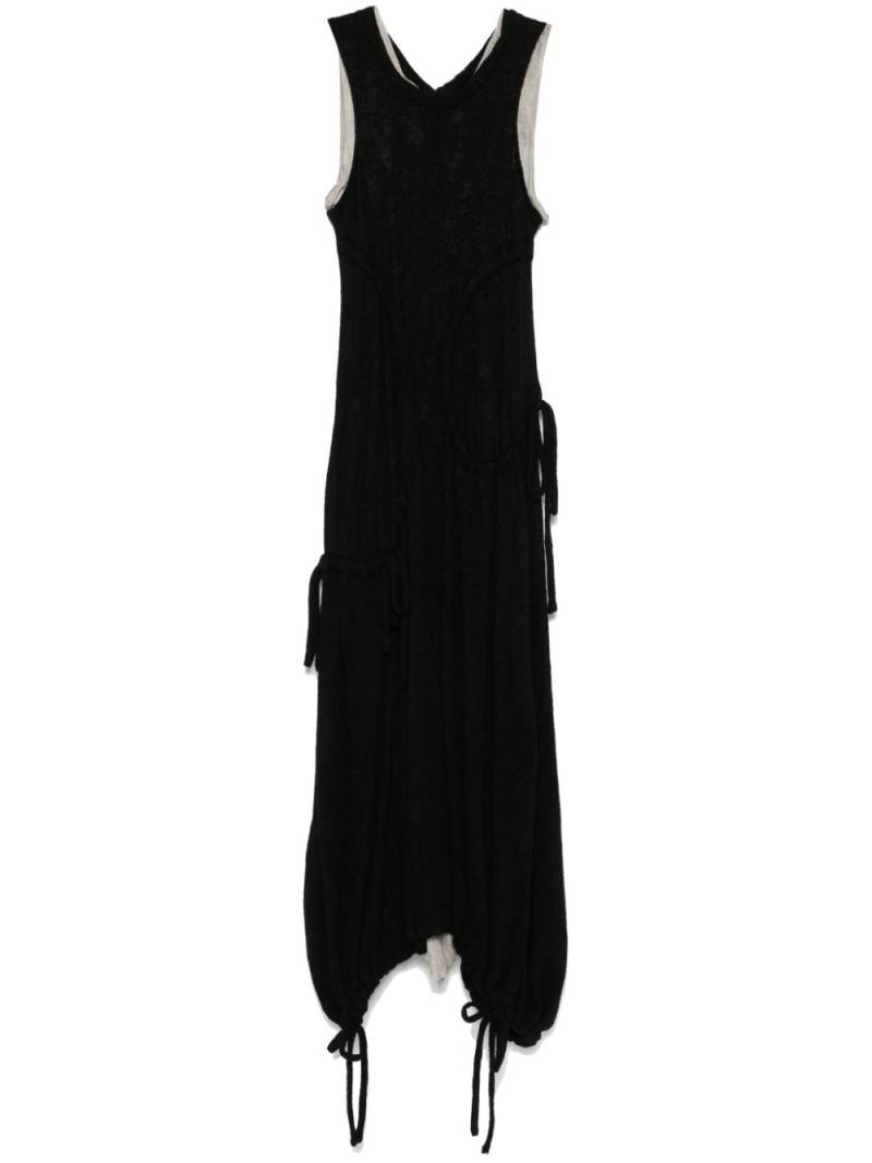 CHIAHUNG SU layered maxi dress - Black von CHIAHUNG SU