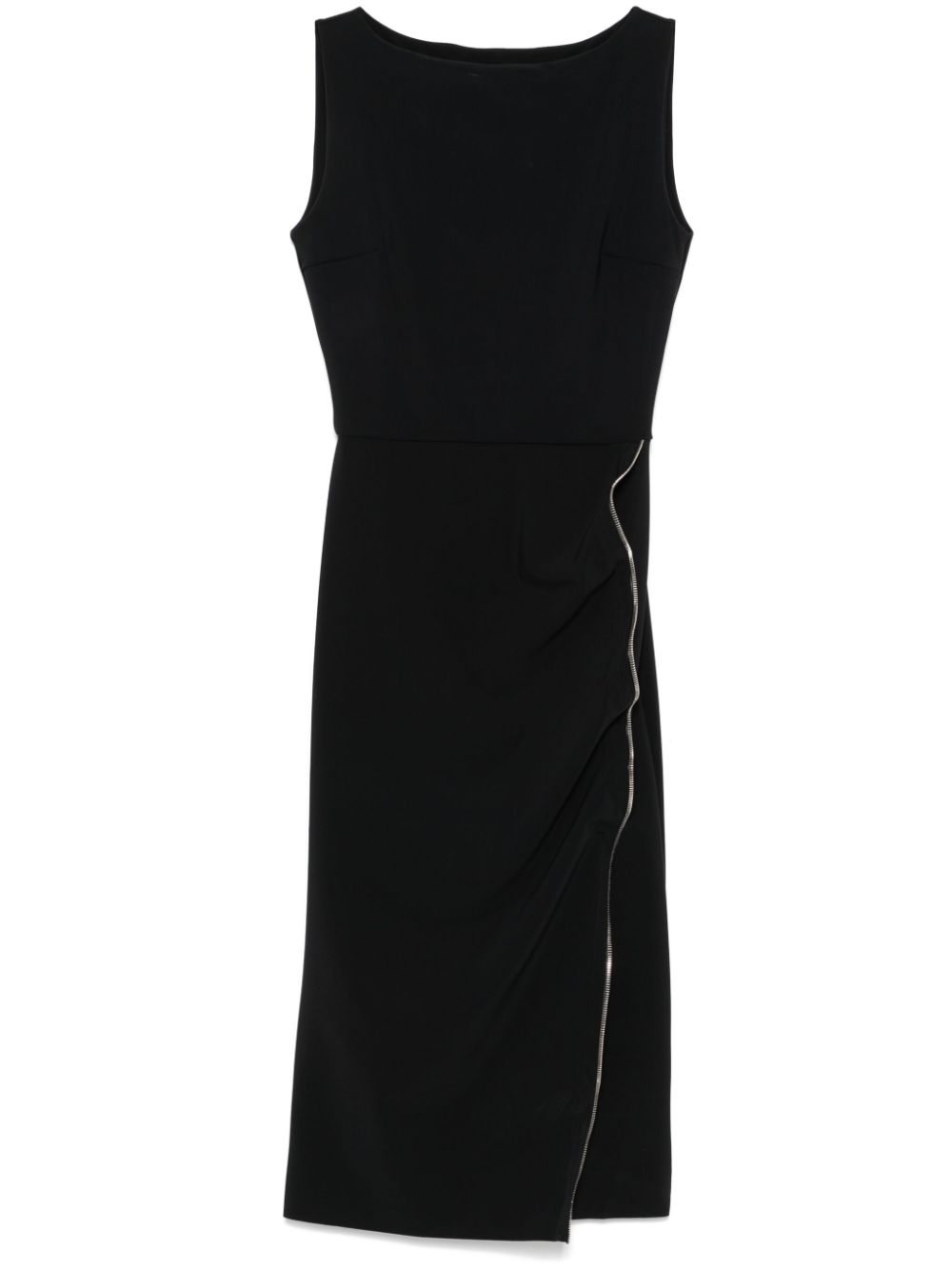 CHIARA BONI La Petite Robe Branka midi dress - Black von CHIARA BONI La Petite Robe