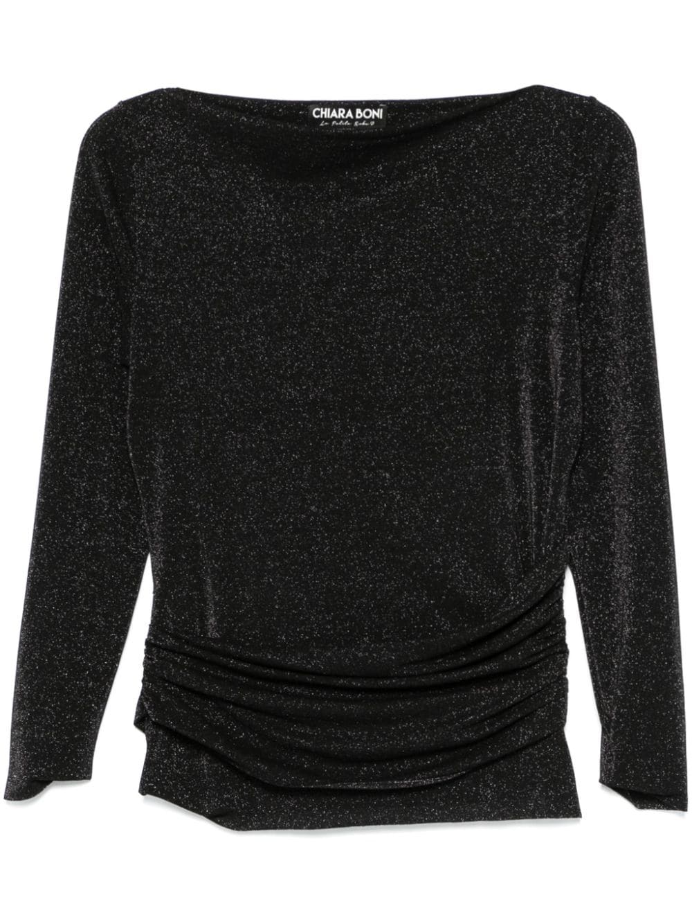 CHIARA BONI La Petite Robe Dervia Sugar top - Black von CHIARA BONI La Petite Robe