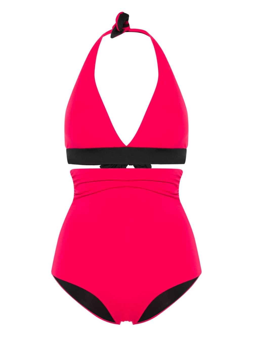 CHIARA BONI La Petite Robe triangle-cup high-waisted bikini - Pink von CHIARA BONI La Petite Robe