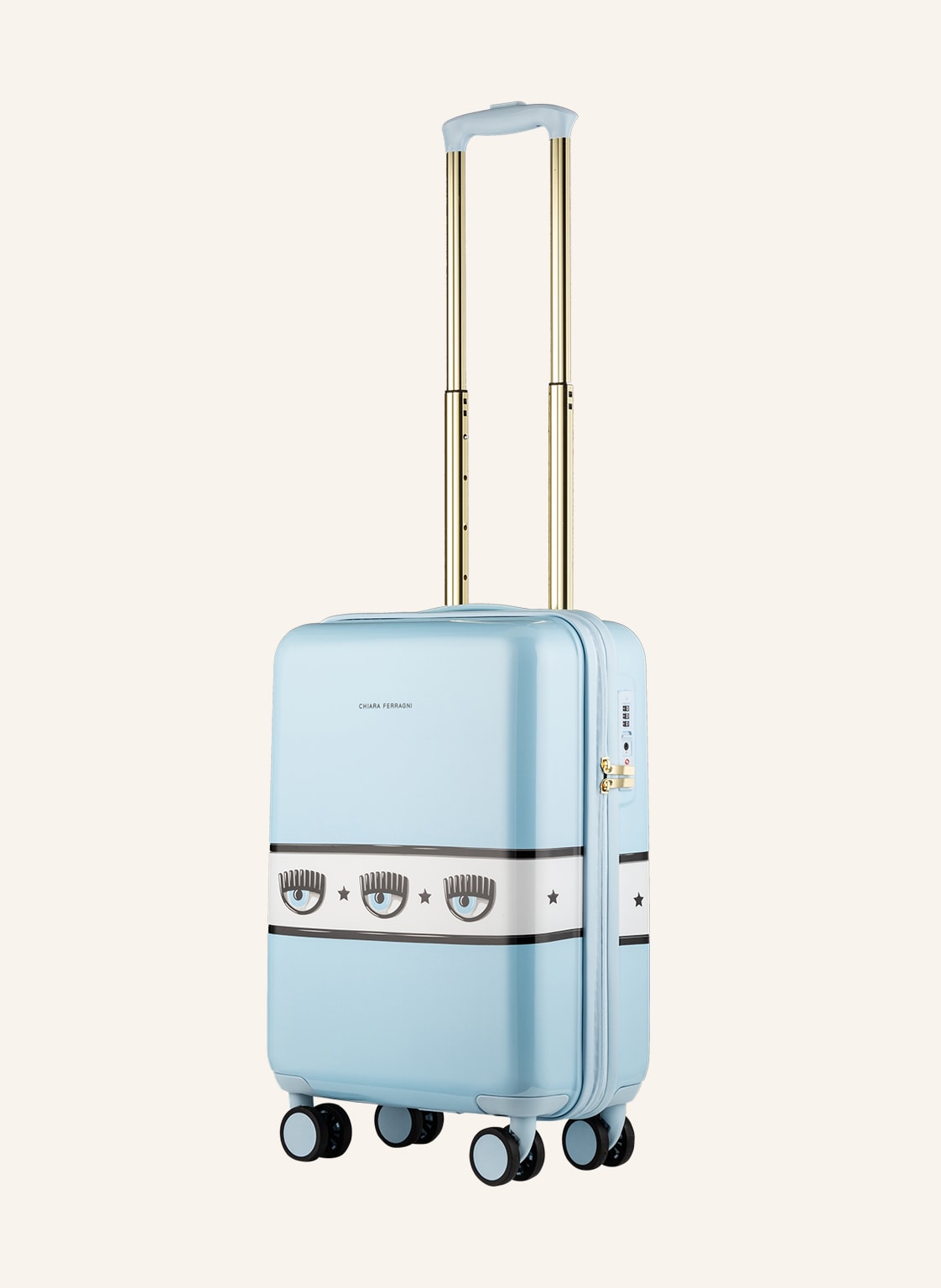 Chiara Ferragni Trolley blau von CHIARA FERRAGNI