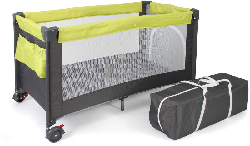 CHIC4BABY Baby-Reisebett »Luxus, Lemongreen« von CHIC4BABY