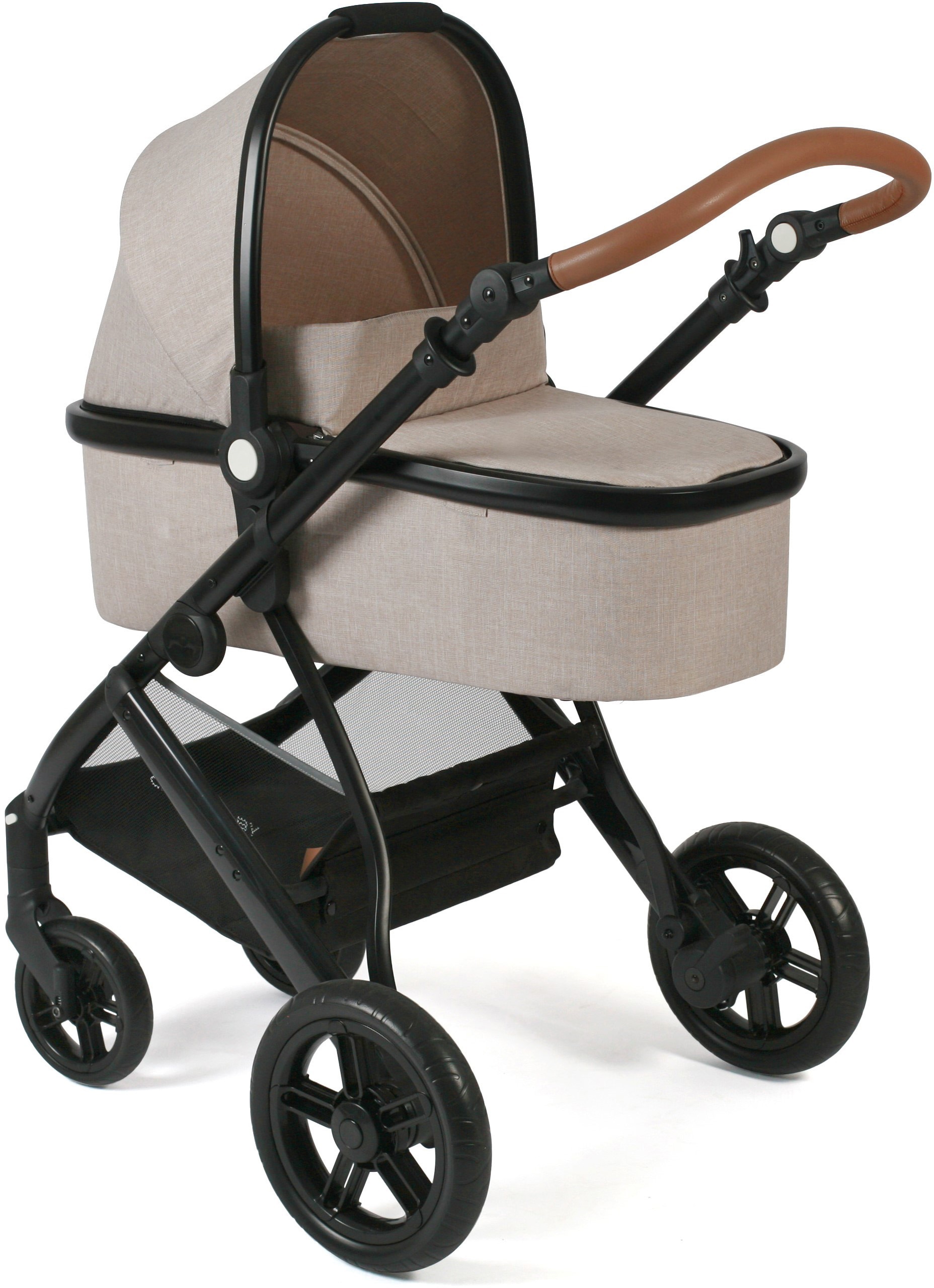 CHIC4BABY Kombi-Kinderwagen »Torre, Jeans Beige«, 15 kg, ; Kinderwagen von CHIC4BABY