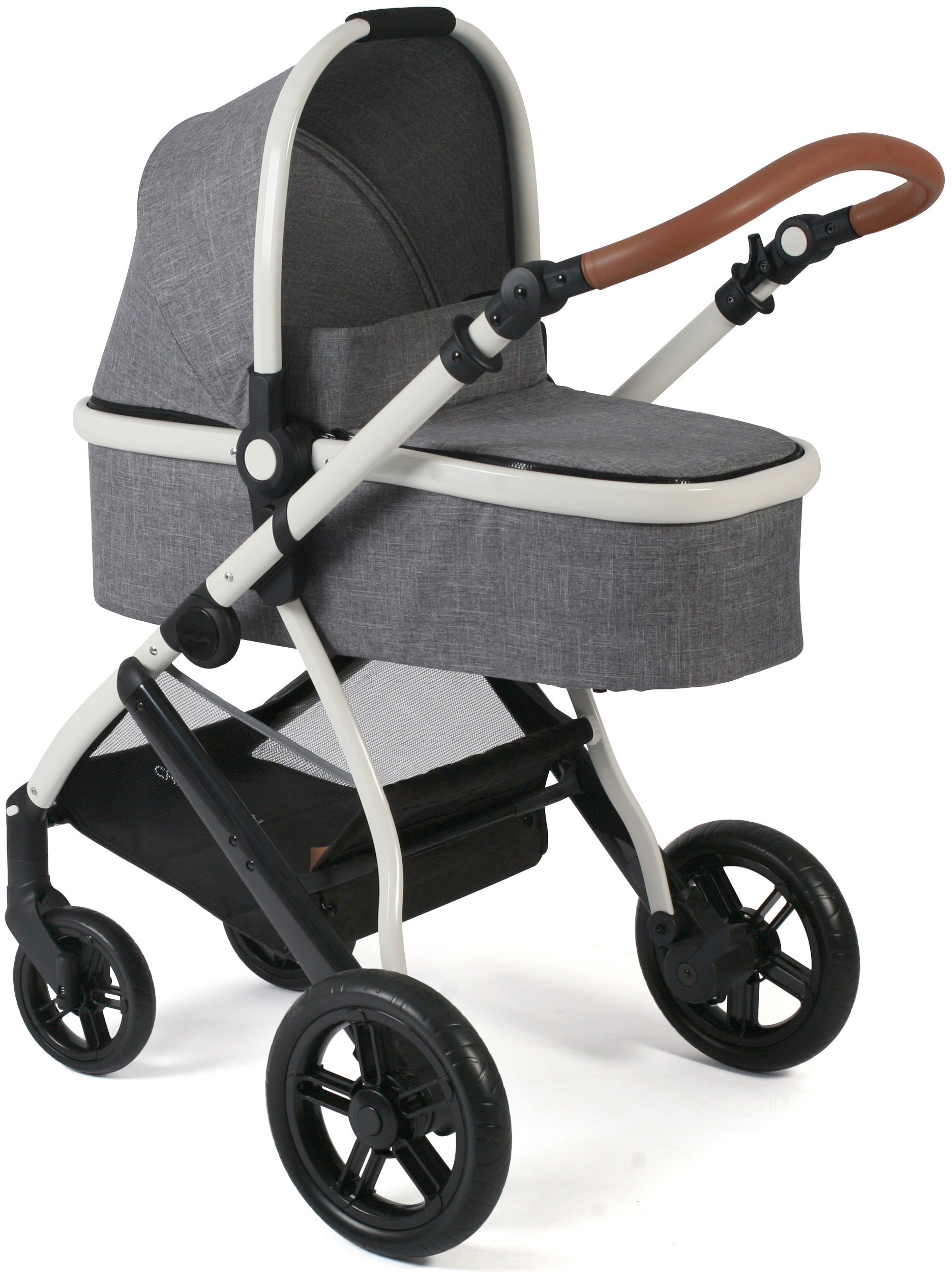 CHIC4BABY Kombi-Kinderwagen »Torre, Melange Grau«, 15 kg, ; Kinderwagen CHIC4BABY Kombi-Kinderwagen »Torre, Melange Grau«, 15 kg, ; Kinderwagen von CHIC4BABY