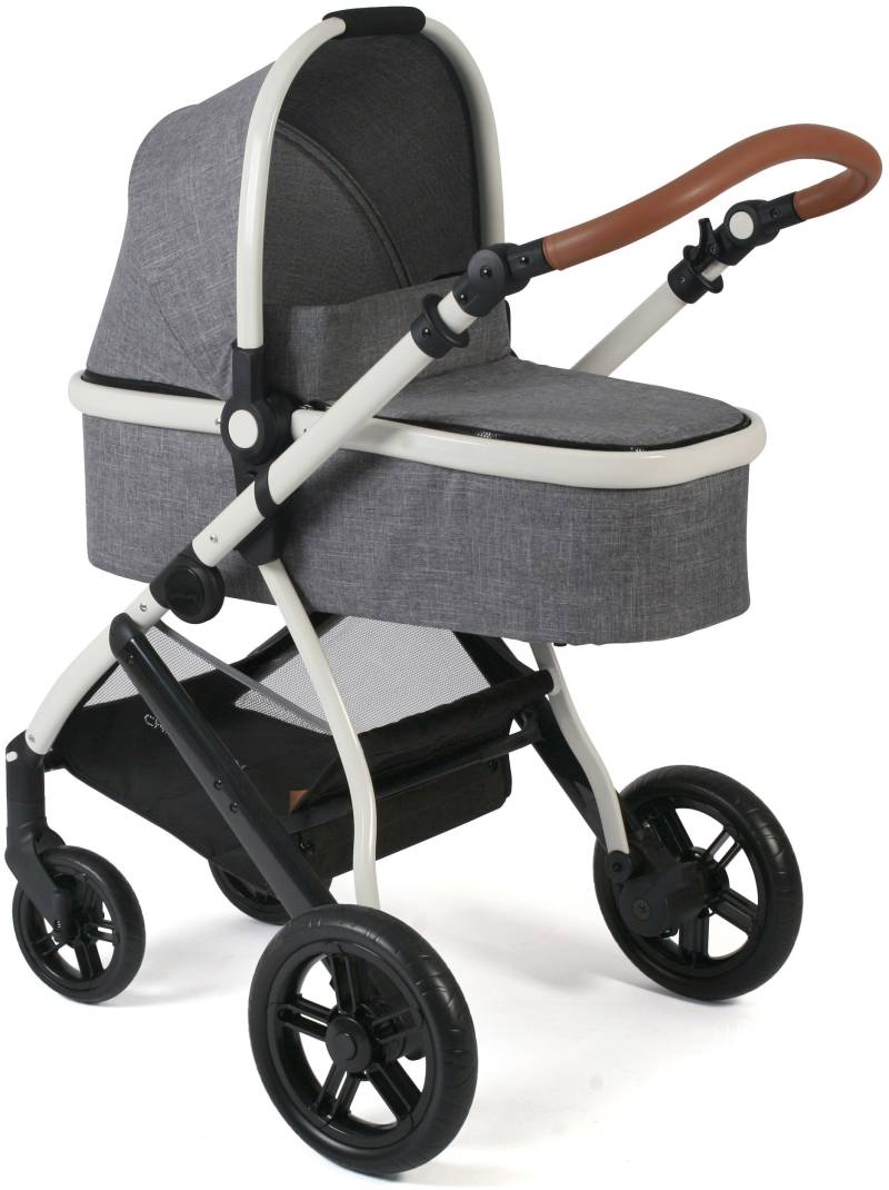 CHIC4BABY Kombi-Kinderwagen »Torre, Melange Grau«, 15 kg, ; Kinderwagen von CHIC4BABY