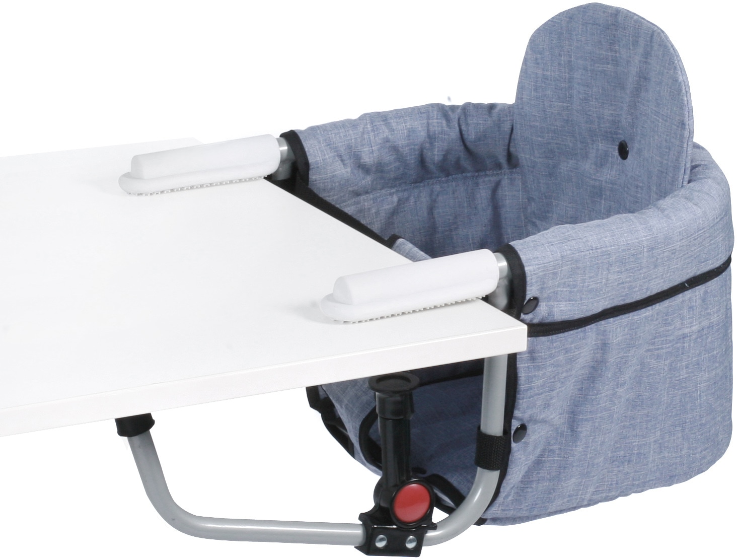 CHIC4BABY Tischsitz »Relax, Jeans Blue«, platzsparend zusammenfaltbar von CHIC4BABY