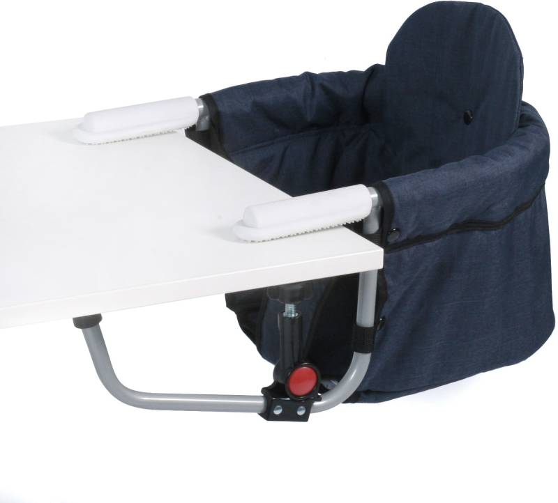 CHIC4BABY Tischsitz »Relax, Jeans Navy«, platzsparend zusammenfaltbar von CHIC4BABY