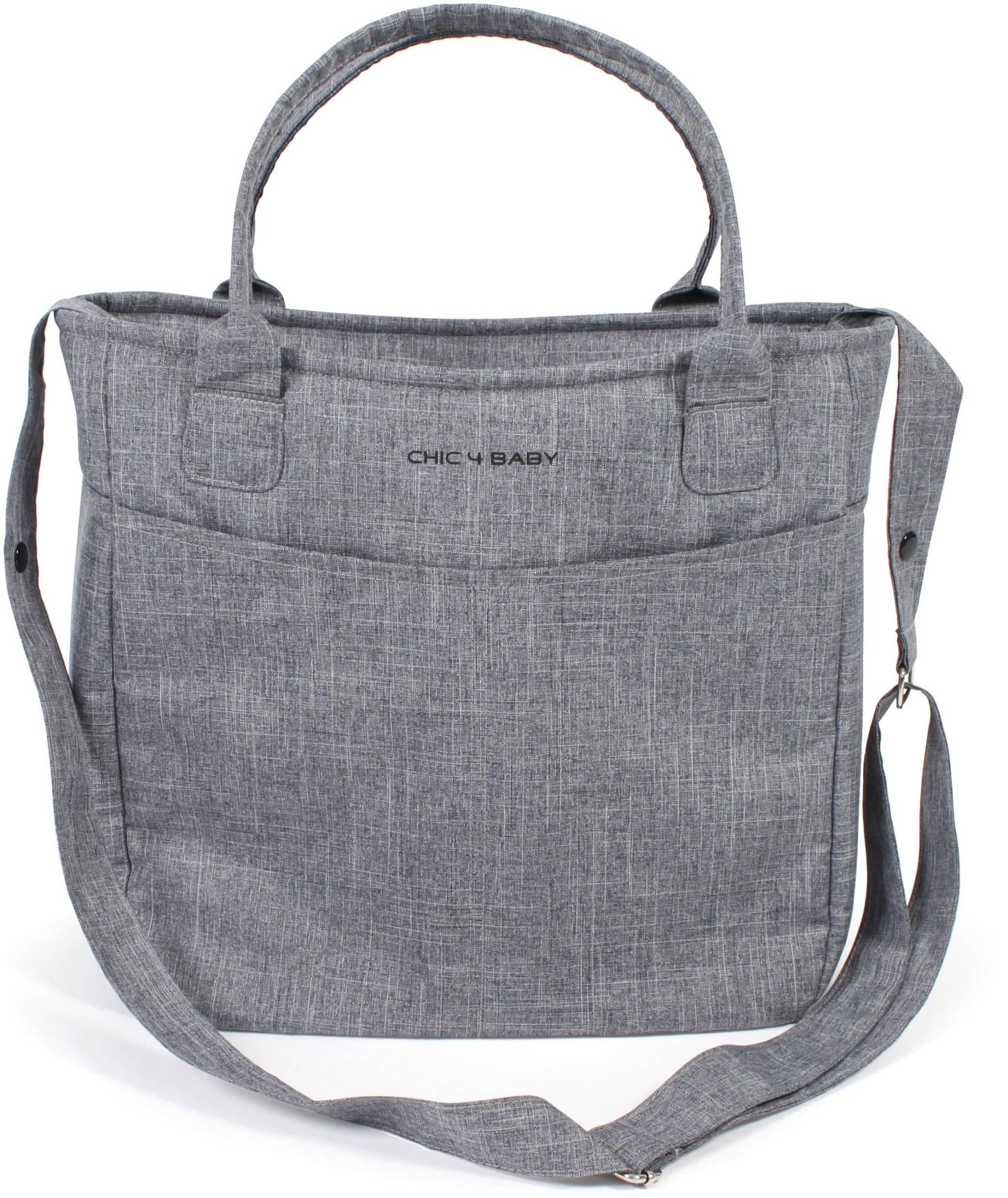 CHIC4BABY Wickeltasche »Gala, jeans grau« von CHIC4BABY