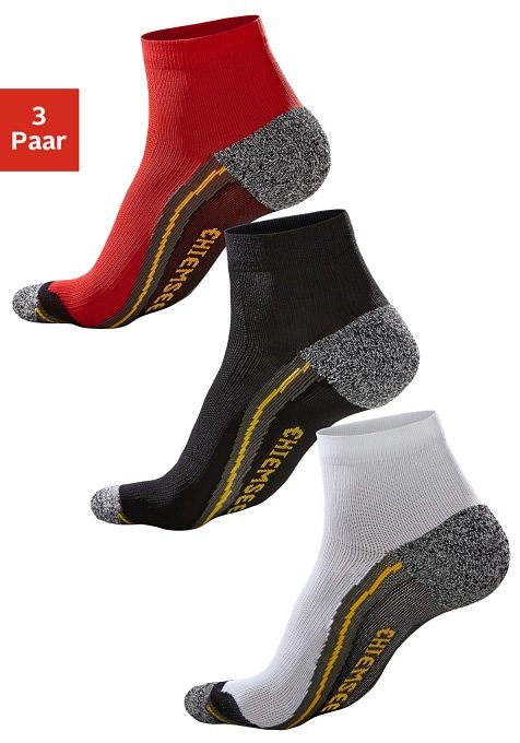 Chiemsee Wandersocken, (Packung, 3 Paar), mit Komfortbündchen von Chiemsee