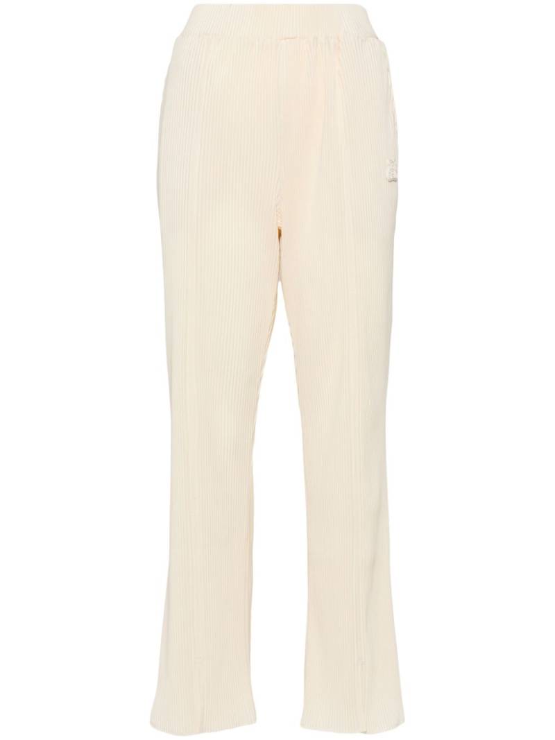 CHOCOOLATE corduroy track pants - Neutrals von CHOCOOLATE