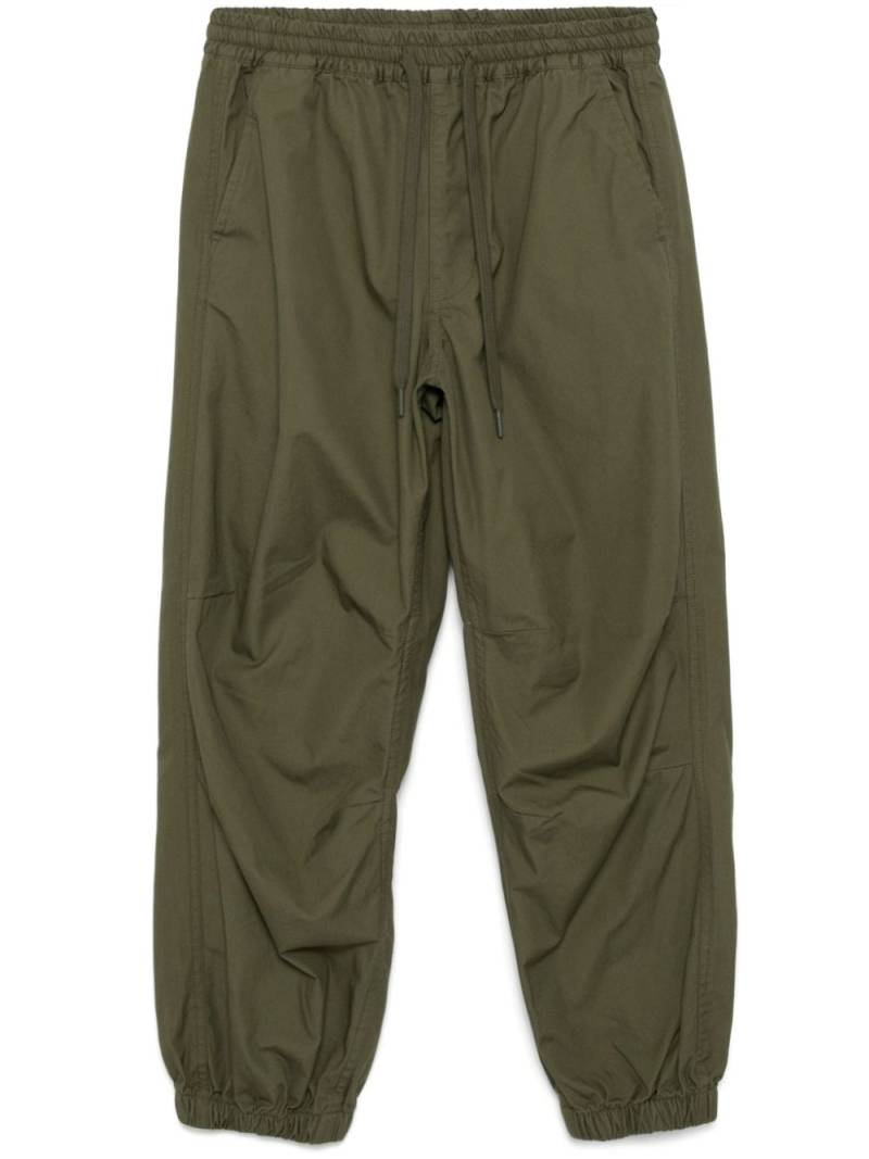 CHOCOOLATE drawstring tapered trousers - Green von CHOCOOLATE