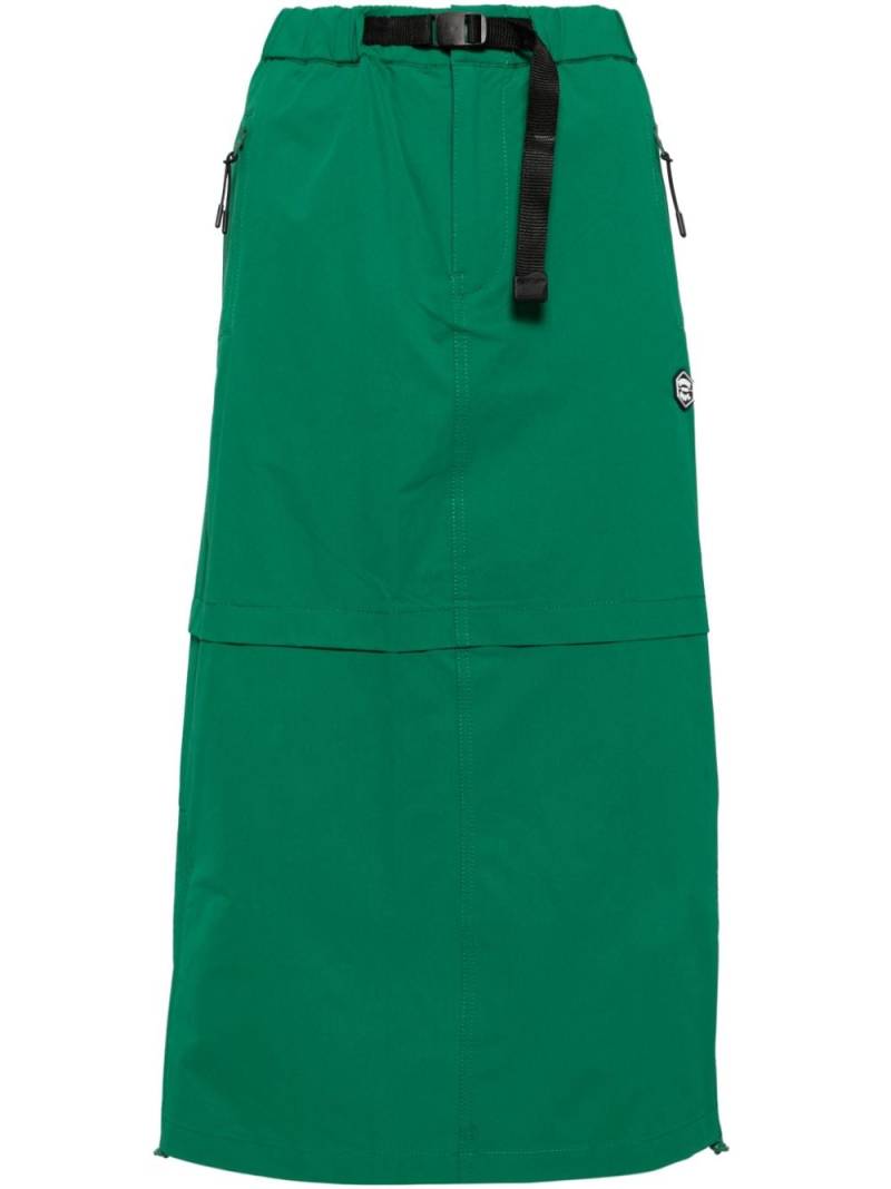 CHOCOOLATE elasticated-waist midi skirt - Green von CHOCOOLATE