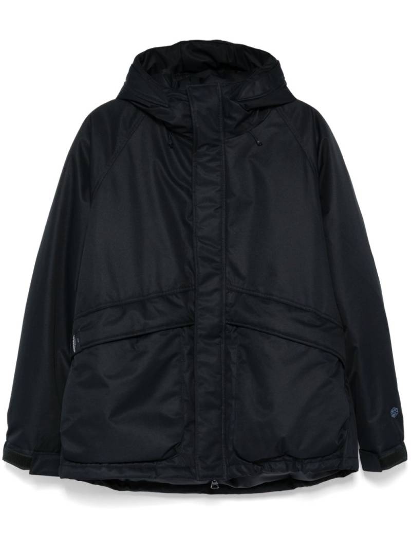 CHOCOOLATE hooded padded jacket - Blue von CHOCOOLATE