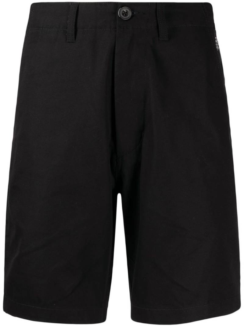 CHOCOOLATE logo-patch bermuda shorts - Black von CHOCOOLATE