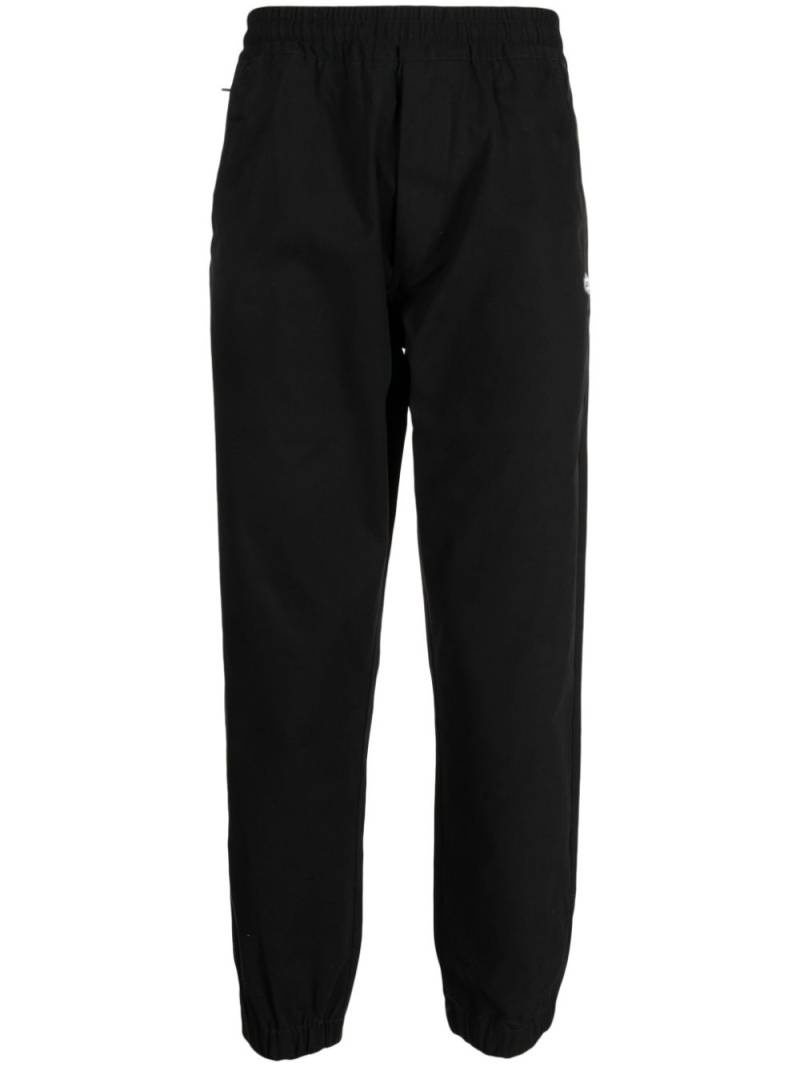 CHOCOOLATE logo-patch cotton track pants - Black von CHOCOOLATE