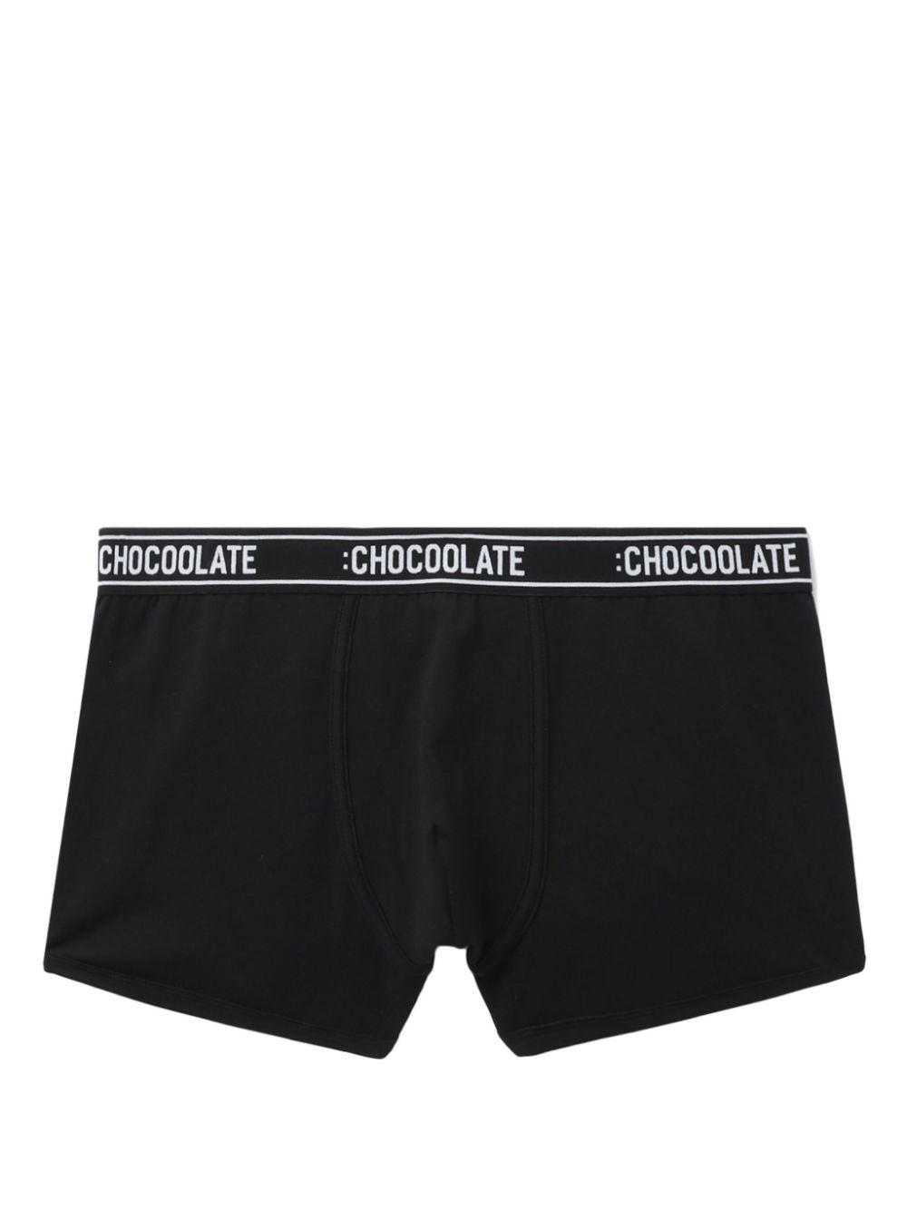 CHOCOOLATE logo-waistband cotton boxers - Black von CHOCOOLATE