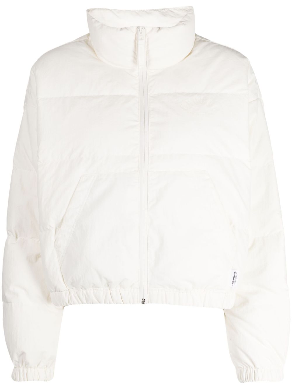 CHOCOOLATE quilted padded jacket - White von CHOCOOLATE