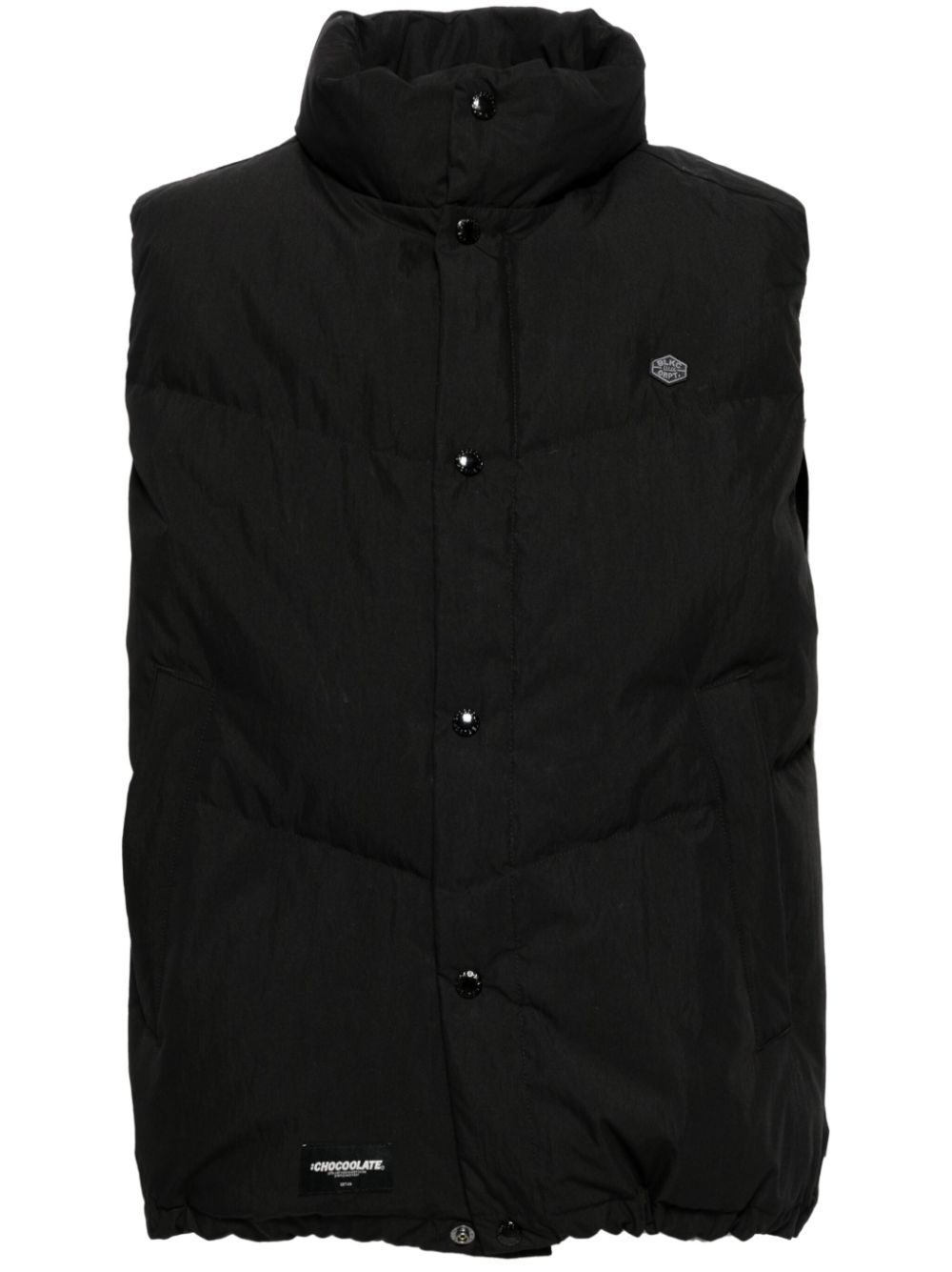 CHOCOOLATE stand-up collar jacket - Black von CHOCOOLATE