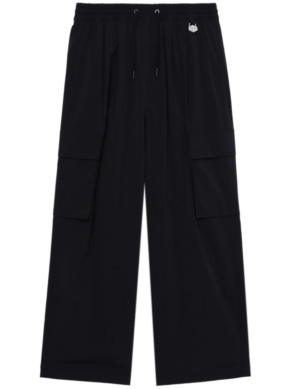 CHOCOOLATE straight cargo trousers - Black von CHOCOOLATE