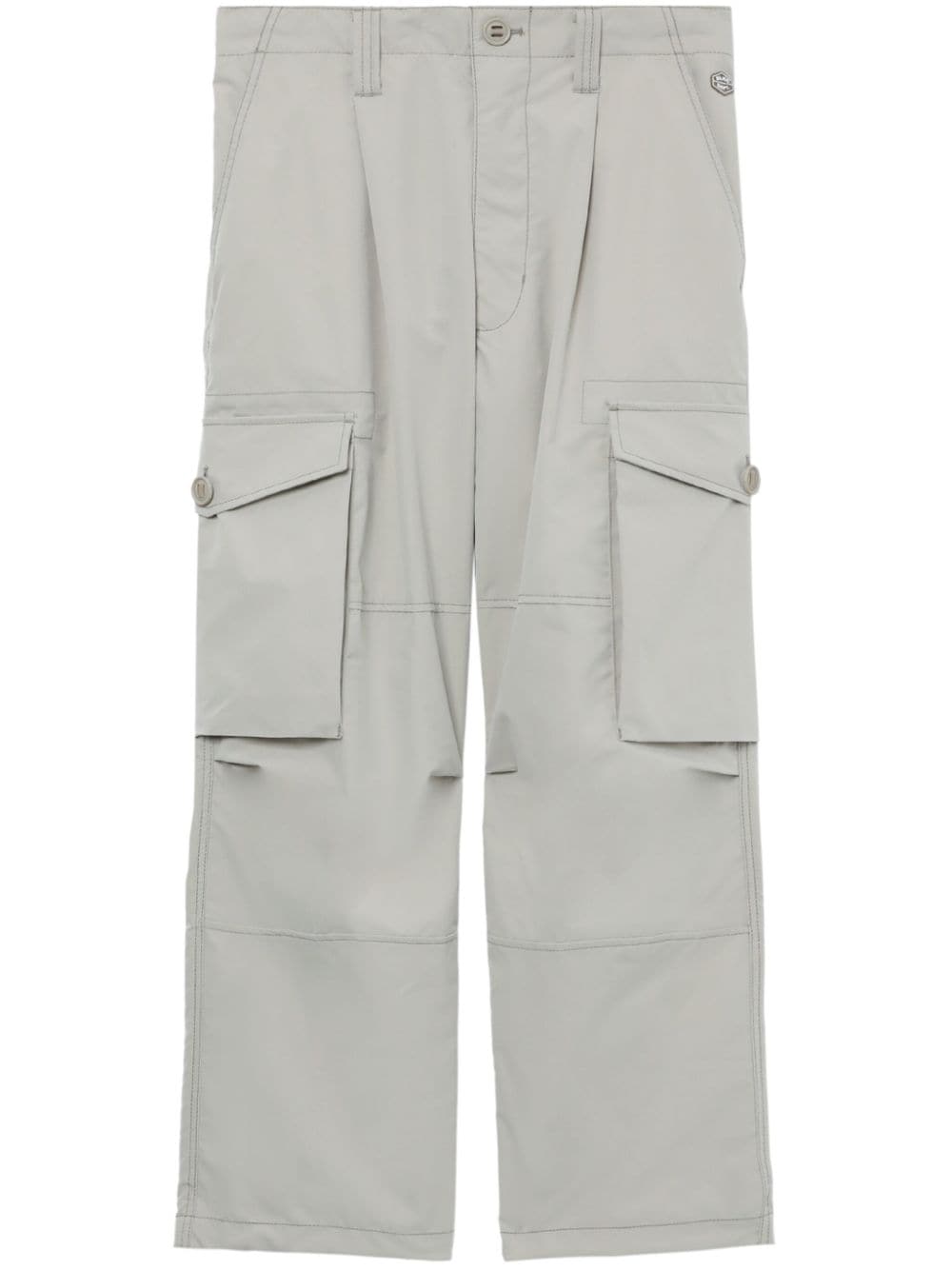 CHOCOOLATE straight-leg cargo trousers - Neutrals von CHOCOOLATE