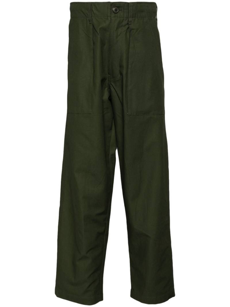 CHOCOOLATE straight-leg trousers - Green von CHOCOOLATE