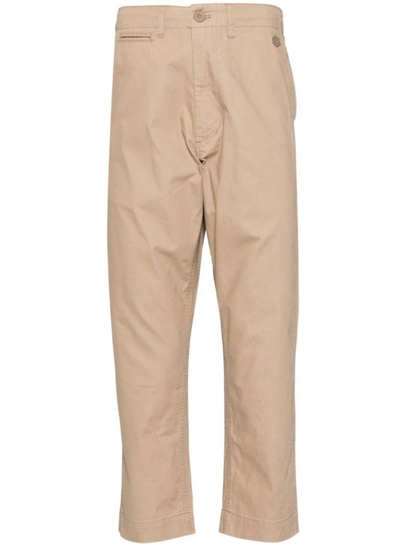 CHOCOOLATE straight-leg trousers - Neutrals von CHOCOOLATE