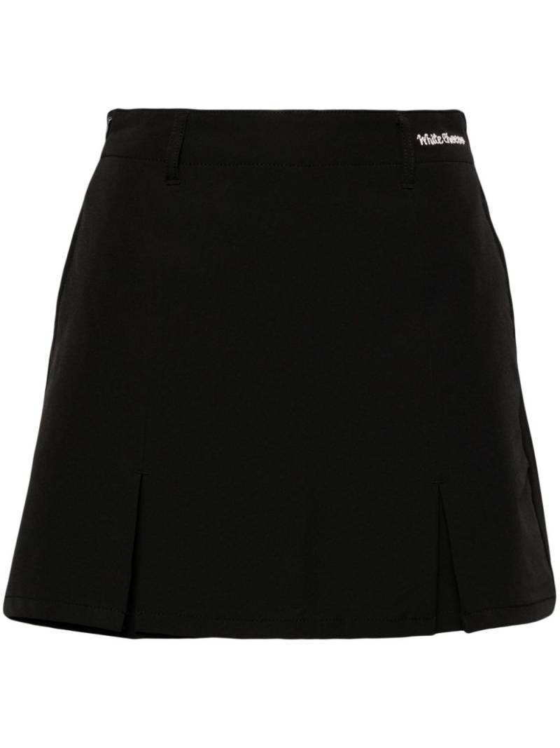 CHOCOOLATE stretch high-rise skort - Black von CHOCOOLATE