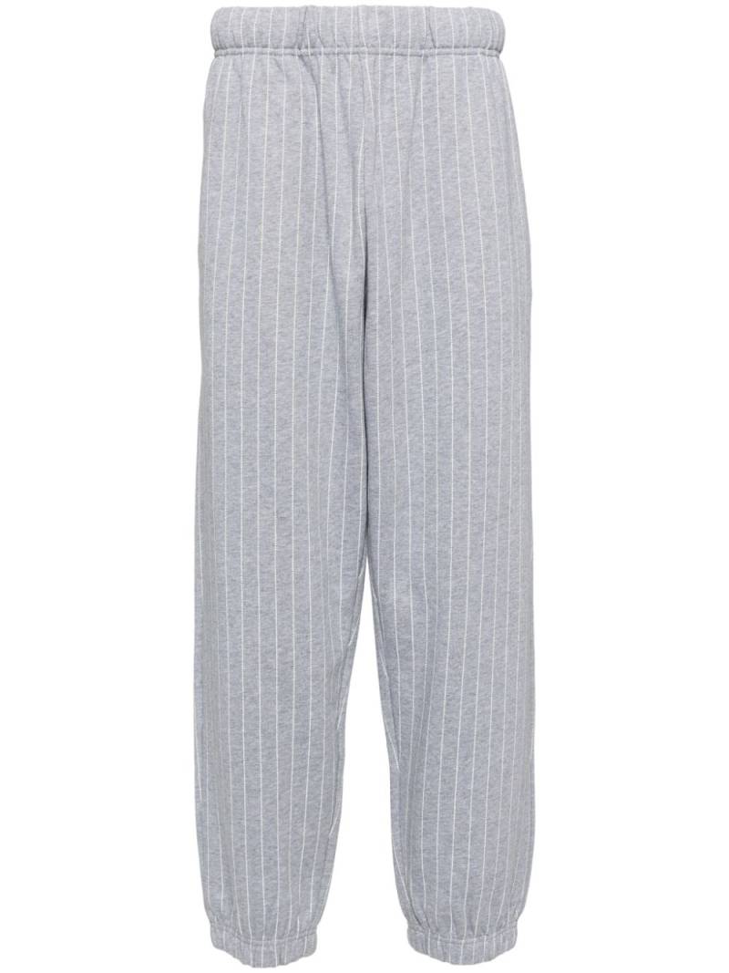 CHOCOOLATE stripe print pants - Grey von CHOCOOLATE