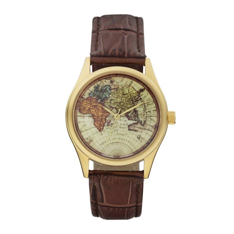 Vintage World Uhr Damen Gold ONE SIZE von CHPO