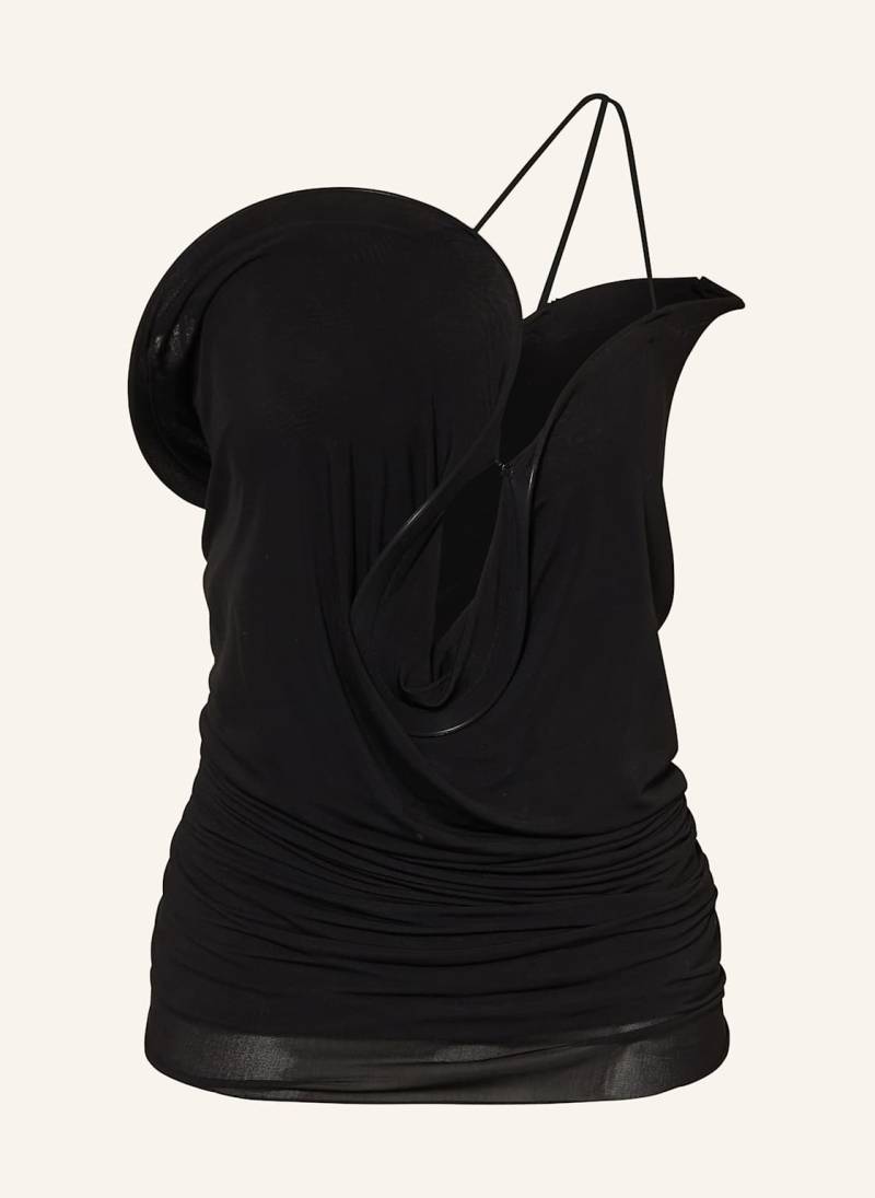 Christopher Esber One-Shoulder-Top schwarz von CHRISTOPHER ESBER