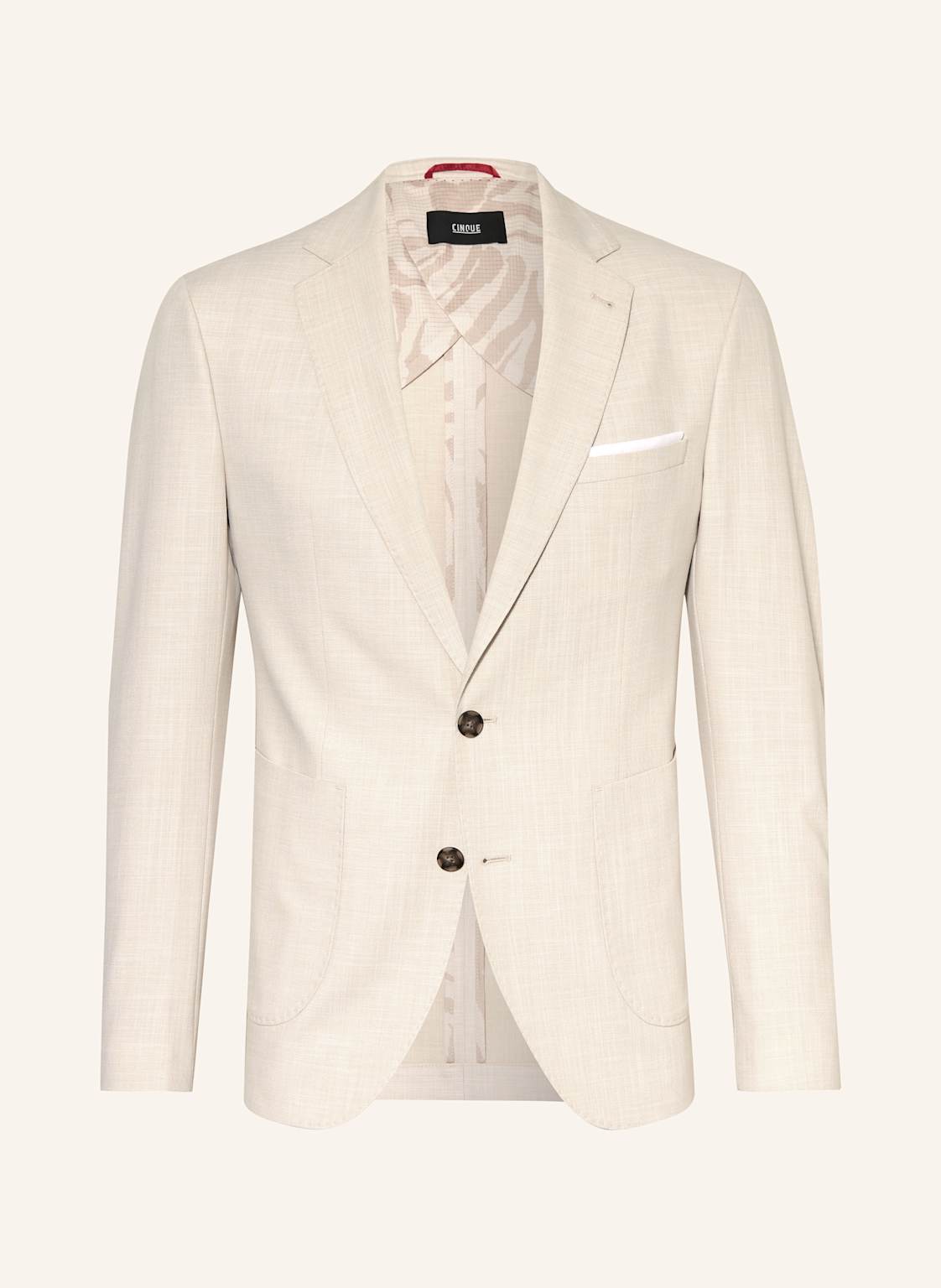 Cinque Anzugsakko Cidati Slim Fit beige Cinque Anzugsakko Cidati Slim Fit beige von CINQUE
