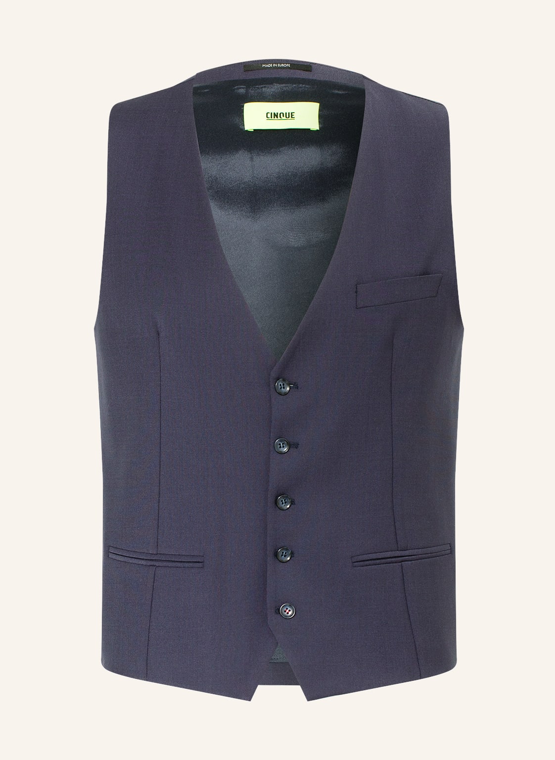 Cinque Anzugweste Cicastello Slim Fit blau Cinque Anzugweste Cicastello Slim Fit blau von CINQUE