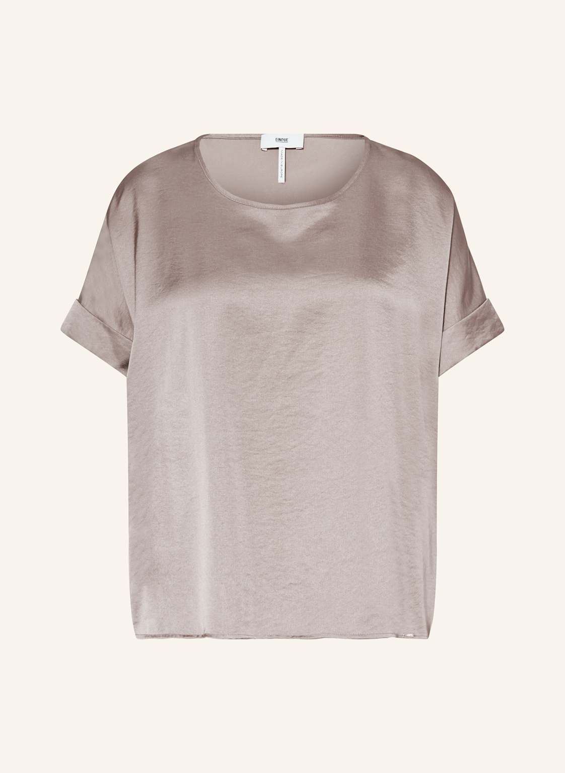 Cinque Blusenshirt Ciphieby Aus Satin grau Cinque Blusenshirt Ciphieby Aus Satin grau von CINQUE