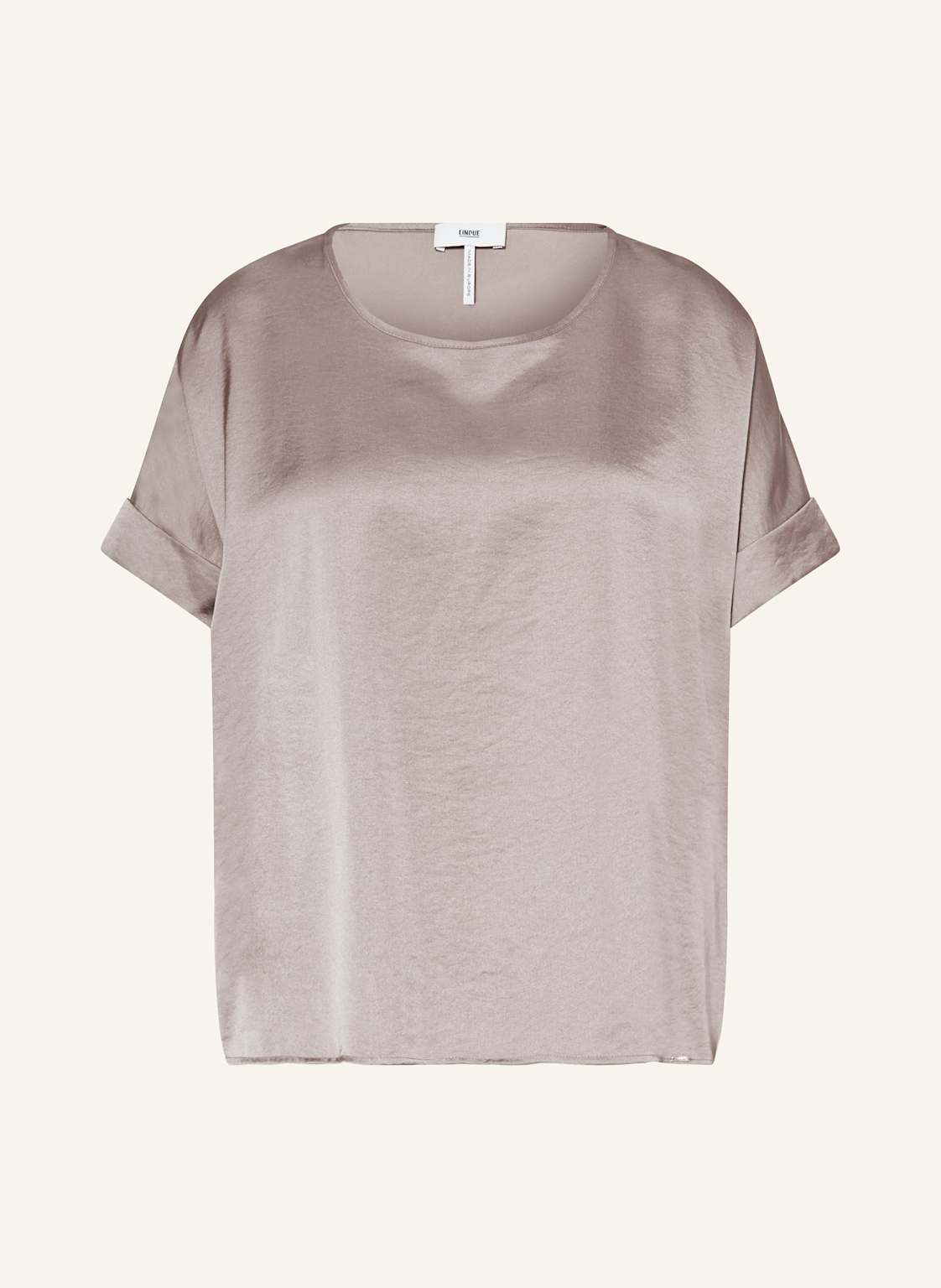 Cinque Blusenshirt Ciphieby Aus Satin grau von CINQUE