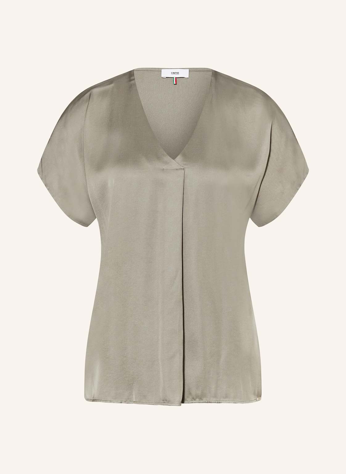 Cinque Blusenshirt Civanea Im Materialmix gruen Cinque Blusenshirt Civanea Im Materialmix gruen von CINQUE