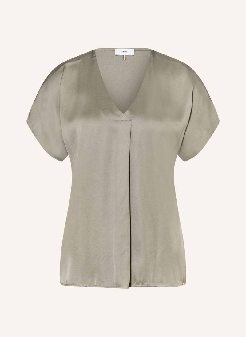 Cinque Blusenshirt Civanea Im Materialmix gruen von CINQUE