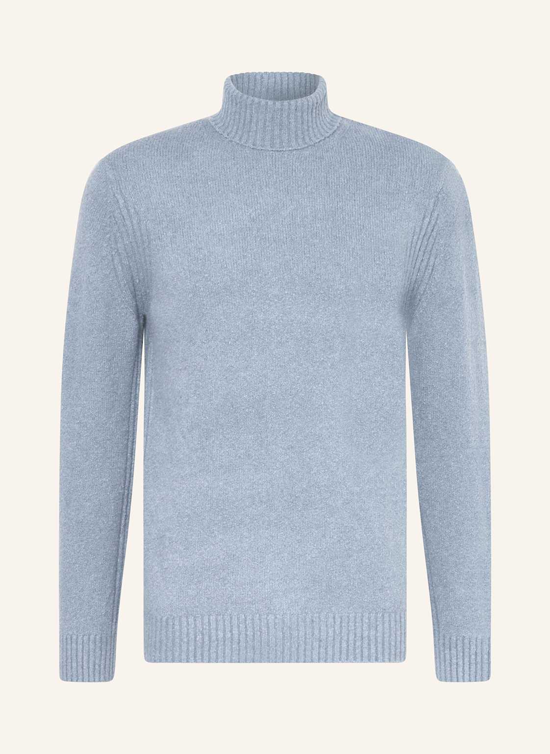 Cinque Bouclé-Rollkragenpullover Cizino blau von CINQUE