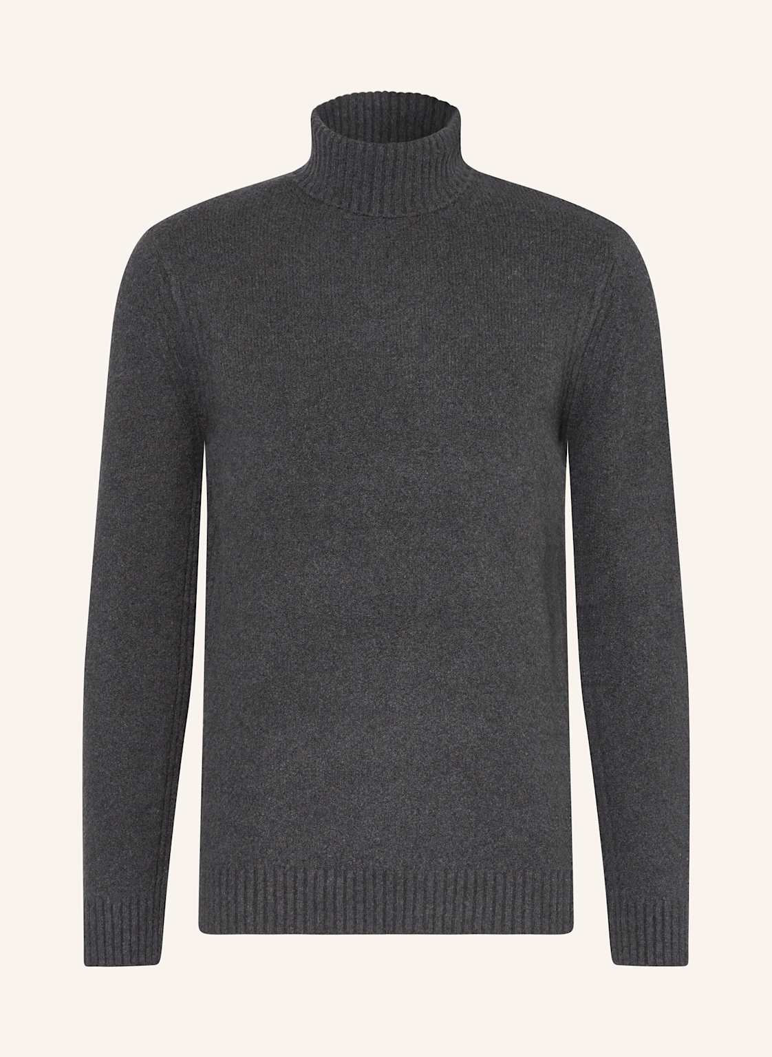 Cinque Bouclé-Rollkragenpullover Cizino grau von CINQUE