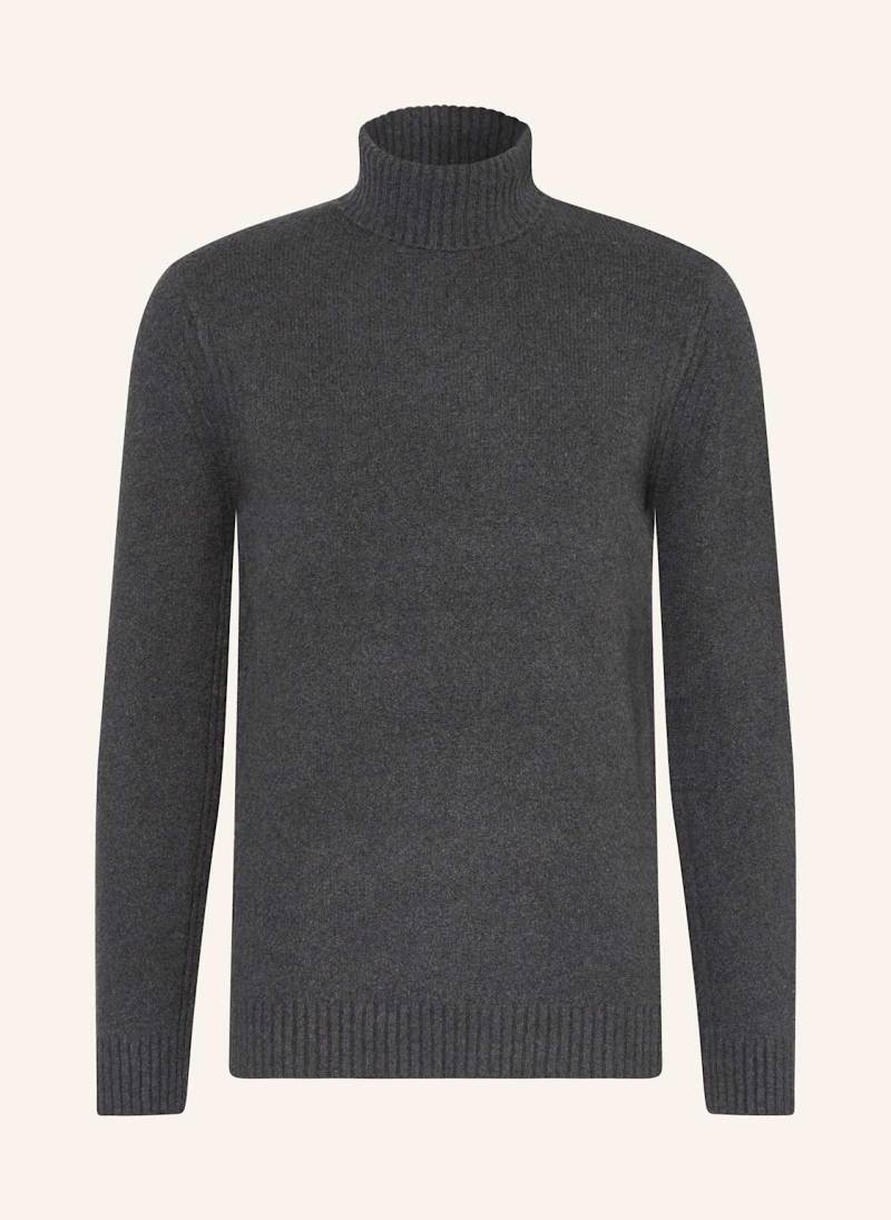 Cinque Bouclé-Rollkragenpullover Cizino grau von CINQUE