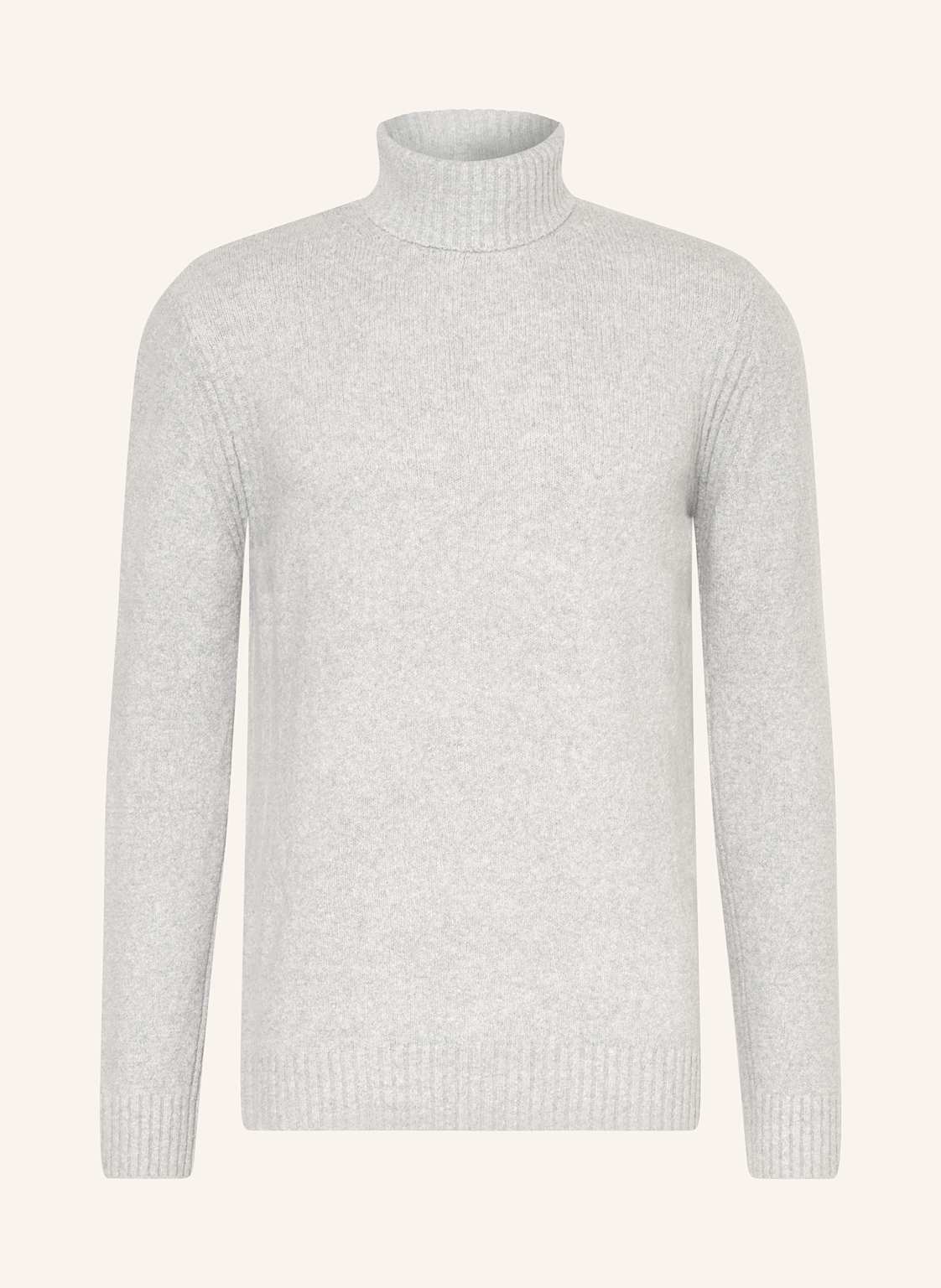 Cinque Bouclé-Rollkragenpullover Cizino grau von CINQUE