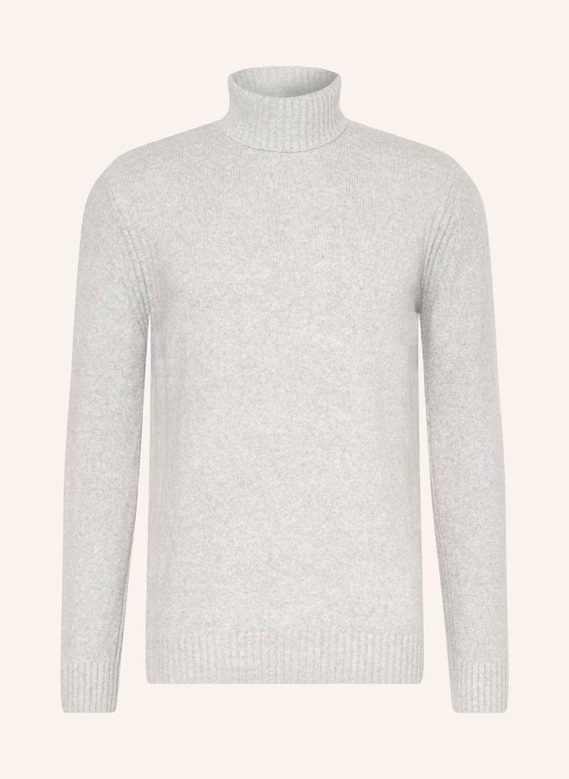 Cinque Bouclé-Rollkragenpullover Cizino grau von CINQUE