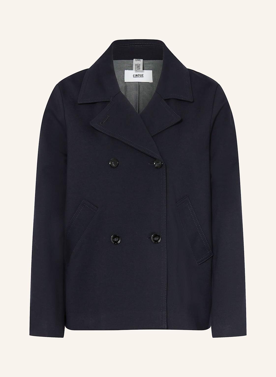 Cinque Cabanjacke Cicabana Aus Sweat blau Cinque Cabanjacke Cicabana Aus Sweat blau von CINQUE