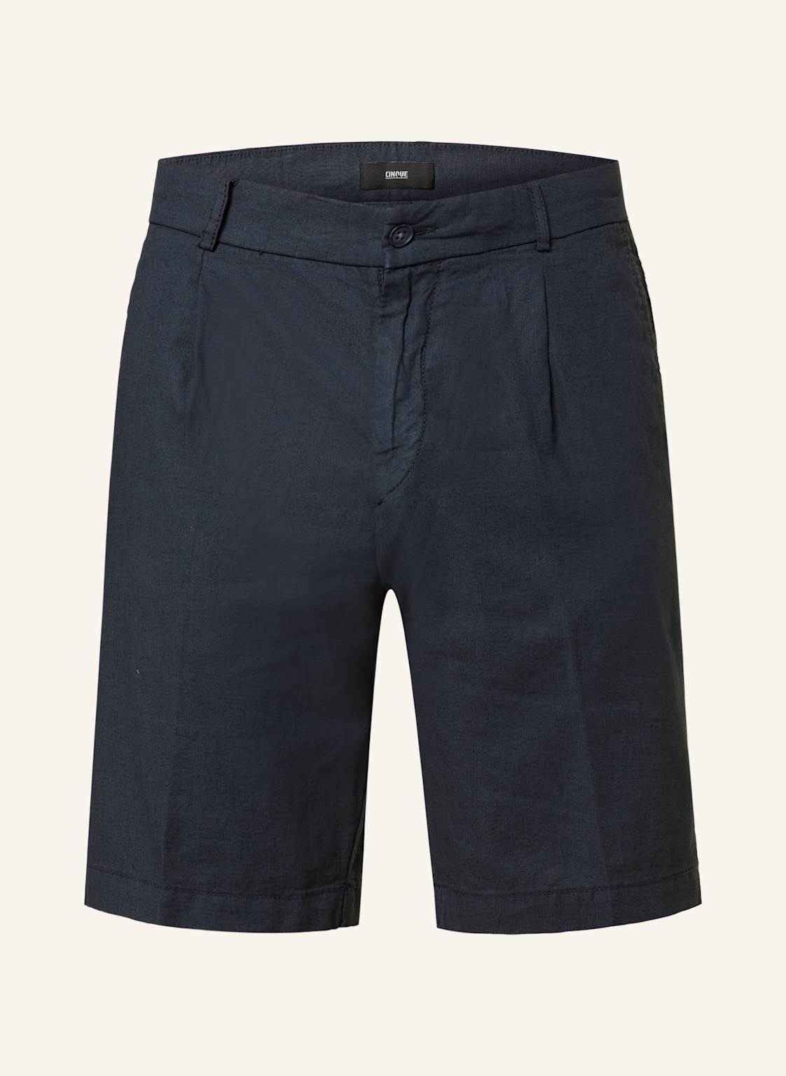Cinque Chinoshorts Cisalto Regular Fit Mit Leinen blau Cinque Chinoshorts Cisalto Regular Fit Mit Leinen blau von CINQUE