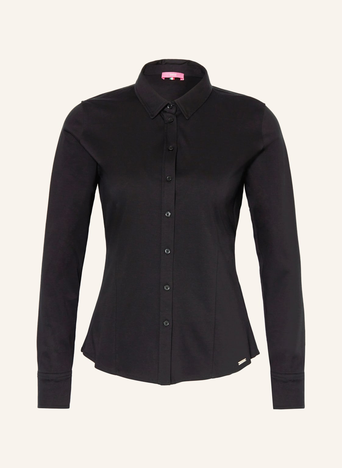 Cinque Hemdbluse Cisary Aus Jersey schwarz Cinque Hemdbluse Cisary Aus Jersey schwarz von CINQUE