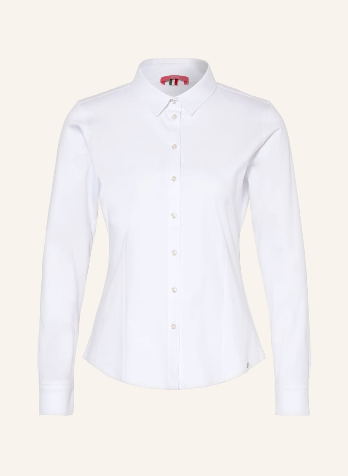 Cinque Hemdbluse Cisary Aus Jersey weiss Cinque Hemdbluse Cisary Aus Jersey weiss von CINQUE